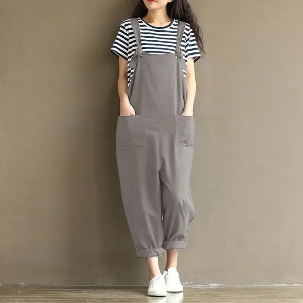 Maternity Bib Pant Suspender Trouser Casual Female Women Wide Leg Romper Overalls Strap Jumpsuit Streetwear  pregnancy pants