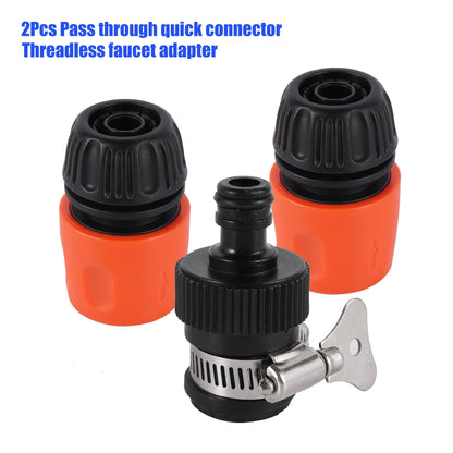 PVC Pipe Garden Agriculture Irrigation Antifreeze Pipe Faucet Adapter Quick Connect Car Wash Water Hose Fitting