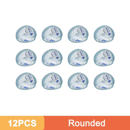 Safety Corner Protectors Set High Resistant Adhesive Gel Baby Proof Guards Clear Silicone Furniture Table Edge Corner Protection