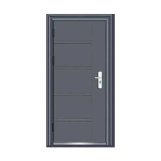 Single Steel Security Entrance Main Door Design Modern Security Stainless Steel Door Design