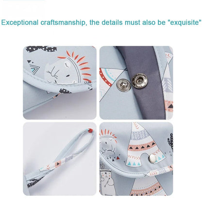 Baby Diaper Bag Outdoor Travel Portable Organizer Mini Nappy Bag Stroller Reusable Mummy Storage Diapers Handbag Baby Essentials