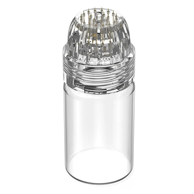 Hydra Roller 20pins Micro Titanium Needle Tips Derma Roller Skin Care Anti Aging Whitening Bottle Roller Reusable