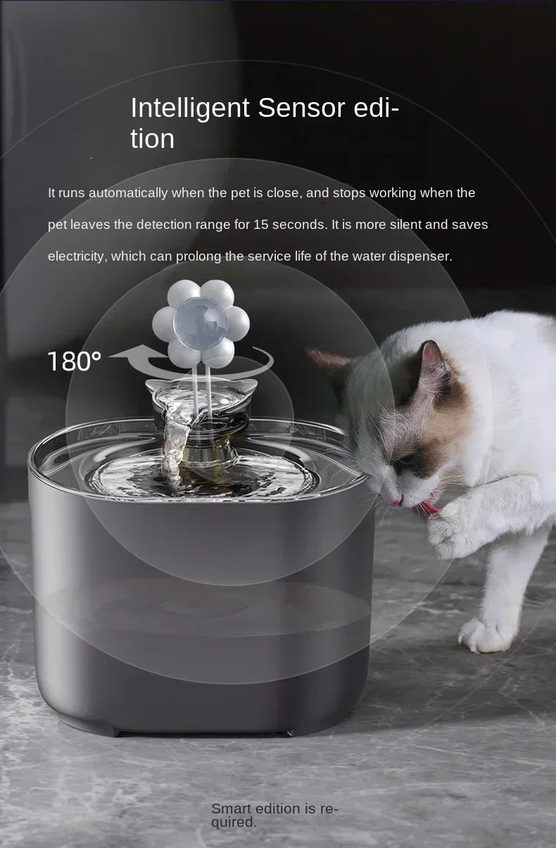 Pet Cat Water Dispenser Automatic Circulation Filter Electric Silent Pump USB Cat and Dog Water Dispenser Pet Water Dispenser