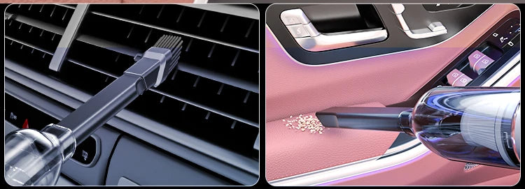 SZUK 985000PA Car Vacuum Cleaner Wireless Mini Handheld Strong Suction Cleaning Machine Portable Vacuum Cleaner for Car Home