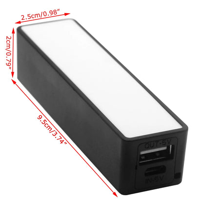 Portable Power Bank USB Mobile Charger Pack Box Battery for Case For 1 x 18650 DIY for iPod phone Mobile Mp3 Mp4 Gps Dropship