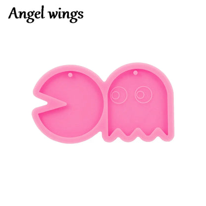 DY1206 African Tribal Symbols Badge Reel Mold Epoxy Resin, Medical,Medical, Physical Therapy, Pharmacy Nursing Chocolate Moulds