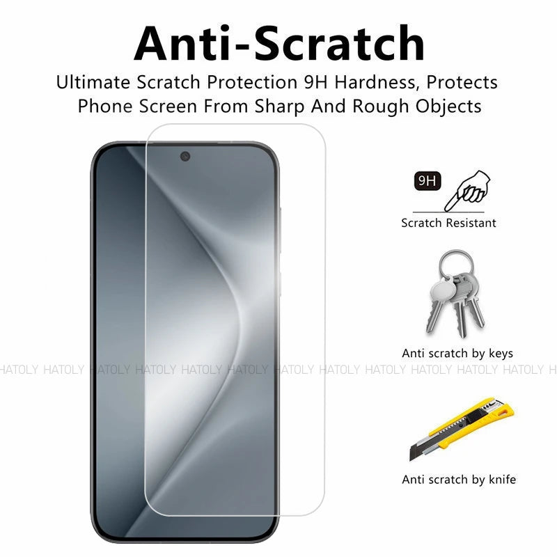 2/4PCS Screen Protector For Huawei Pura 70 Tempered Glass Huawei Pura 70 Full Glue Protective Screen Glass Film Huawei Pura 70