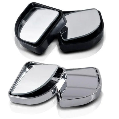 Car blind spot small round mirror car rear view auxiliary mirror sector-shaped adjustable reflector at any angle universal 3R-01