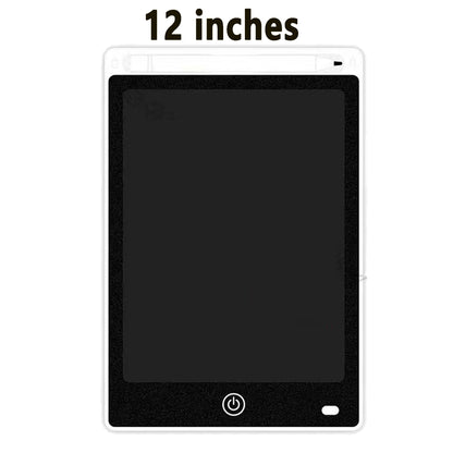 12 inch LCD Writing Tablet for Kids-Reusable Drawing Board, Eye Protection Screen, Lock Button & Instant Erase-Educational Gift