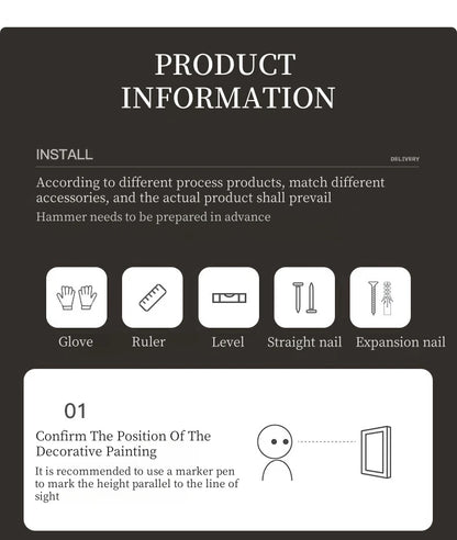 Entrance Decoration Pendant Lamps Luxury Abstract Plant Corridor Hanging Painting TV Background Wall Painting With  Light Lustre