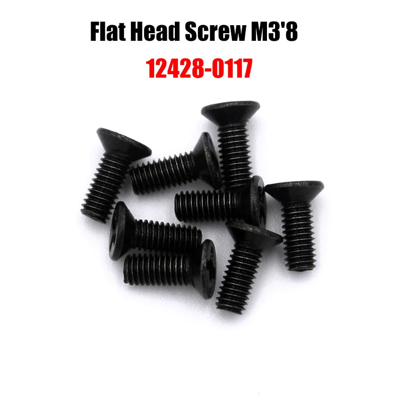 12428 Original Parts 0090-0129 Wltoys 12427 12423 RC Car Spare Part Bearing/Screw/Differential/Servo/Nut/Motor/USB Charger/Light