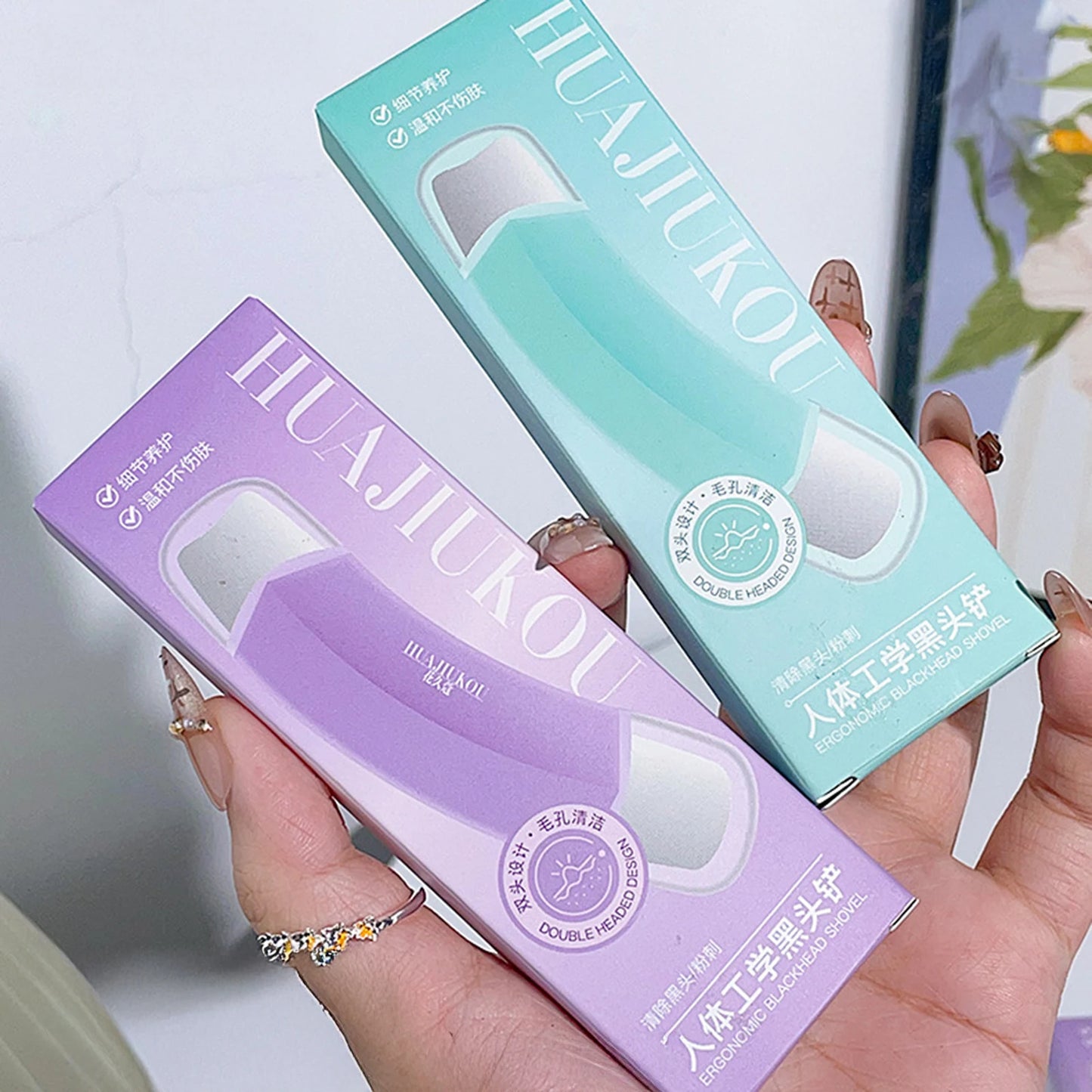 Blackhead Remover Tool Face Skin Care Tools Deeping Clean Master Facial Scrubber Stainless Steel  Pore Cleaner Women Men makeup