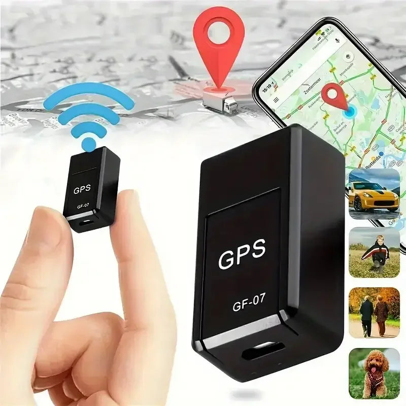 GPS Tracker for Cars, Pets & More - Portable Vehicle Location Finder with Global Coverage, USB Charging, Car GPS Tracker