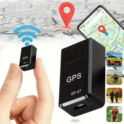 GPS Tracker for Cars, Pets & More - Portable Vehicle Location Finder with Global Coverage, USB Charging, Car GPS Tracker