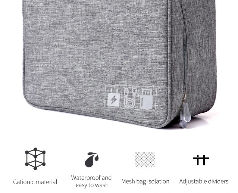 Phone Cord Protector Cable Management Organizer Digital Product Storage Bag Cable Management Cable Organizer Cord Hider