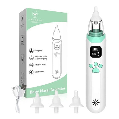 Nasal Aspirator For Infants And Young Children Nasal Washer Electric Newborn Baby And Children's Nasal Mucus Cleaning Tool