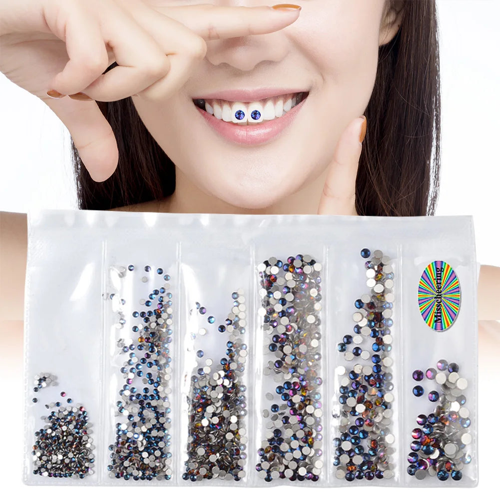Dental Rhinestones Tooth Stones Teeth Jewelry Tooth Rhinestones Teeth Decoration Teeth Whitening