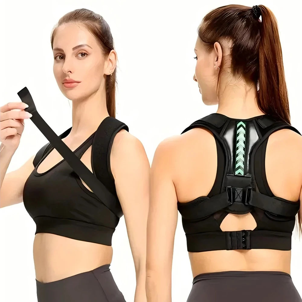 Posture Corrector Unisex Adjustable For Clavicle Support Providing Pain Relief for Neck Back Shoulder Reshape Your Body