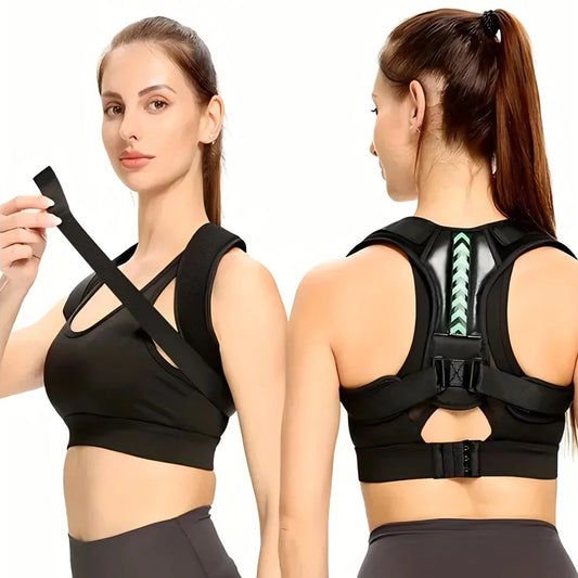 Posture Corrector Unisex Adjustable For Clavicle Support Providing Pain Relief for Neck Back Shoulder Reshape Your Body