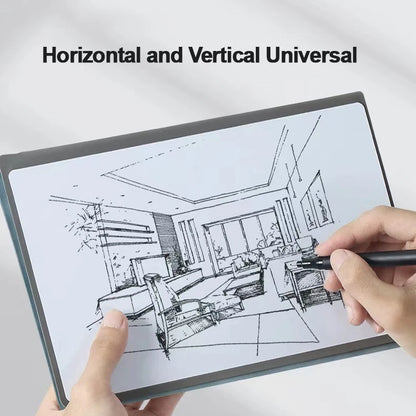 Erasable Whiteboard Notebook A5 Leather Portable Drafting Notebook Writing Board Desktop Memo Pad