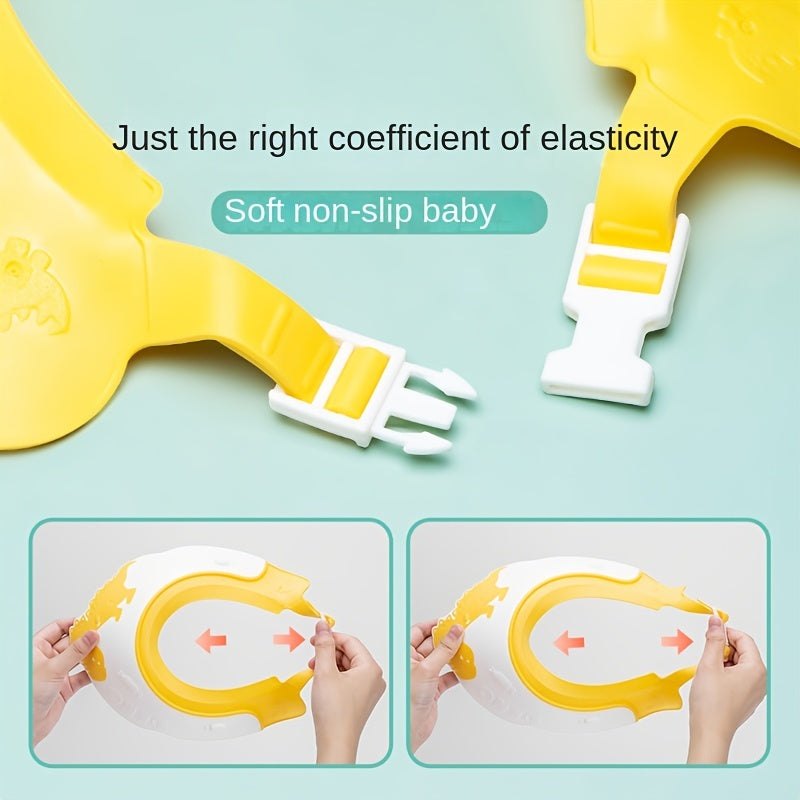 Baby Soft Rubber Waterproof Shampoo Cap, Children Shampoo Artifact, Baby Shampoo Cap Waterproof Ear Protector