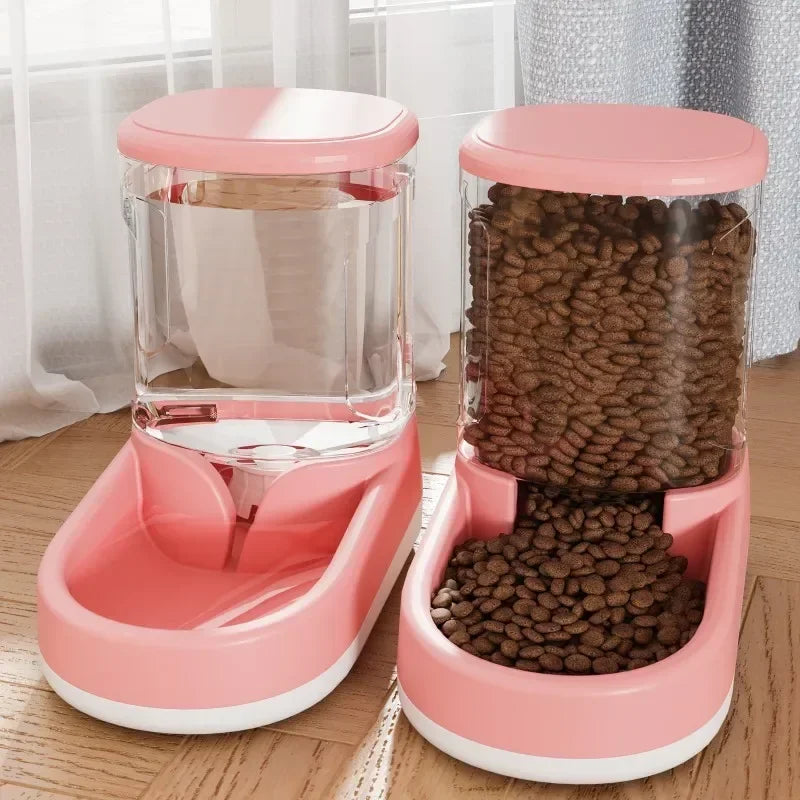 Dog Water Dispenser Cat Automatic Pet Feeder Feeding Cat Drinking Flowing without Inserting Electric