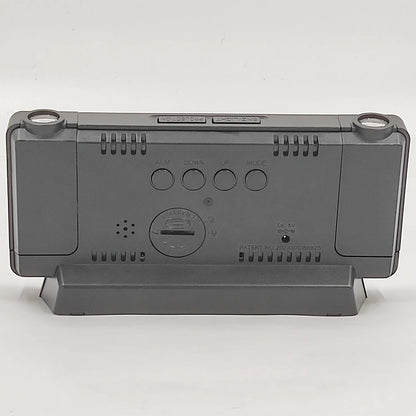 double projection clock LED clock Alarm Clock Digital clock 12/24H student Clock Advanced Projection Alarm Clock USB powered