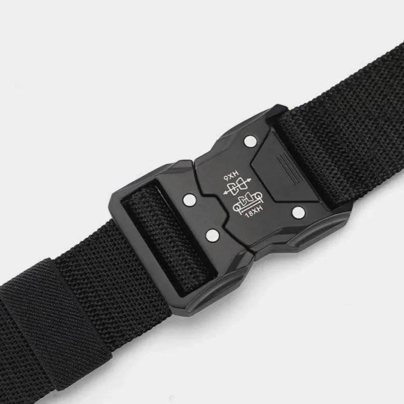 High Quality Men Belt Outdoor Work Training Belt Woven Belt Canvas Multi Function Belt Denim Belt