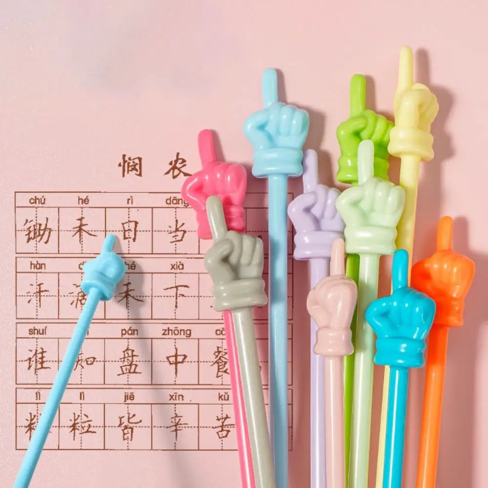 10Pcs/set Bendable Teaching Stick Smooth Colorful Finger Reading Stick No Burrs Hand Pointers Stick Teacher Supplies