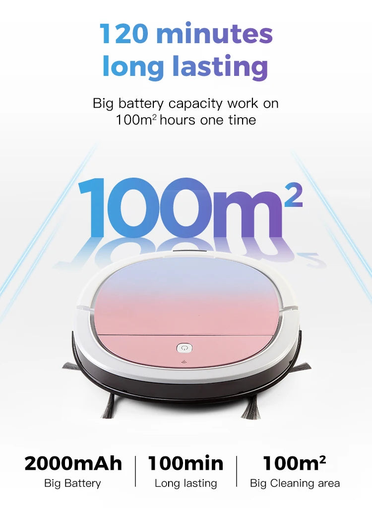 New Smart Robot Vacuum Cleaner Wifi App control,180ml Water Tank Home Appliances Electric Cleaning Tools Robotic Vacuum Cleaners