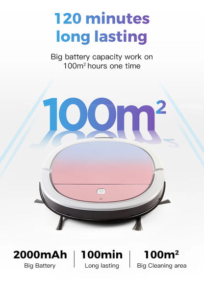 New Smart Robot Vacuum Cleaner Wifi App control,180ml Water Tank Home Appliances Electric Cleaning Tools Robotic Vacuum Cleaners