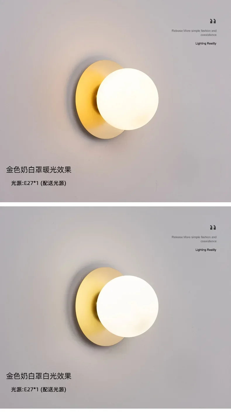 Indoor decorative wall lamp for Bedroom Stairs LED Wall Lighting Wall Sconce for Living room sofa background Bedside lamp