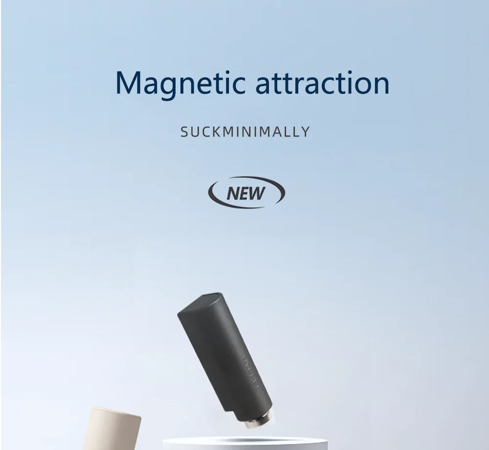 Stainless steel magnetic door stopper, gray black nail free door base, door hardware Door close prevention Door stop door closer