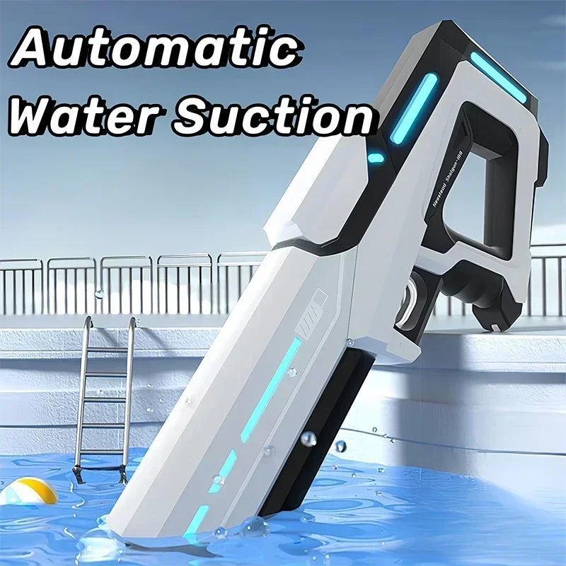 Pulse electric water gun water festival toy automatic water suction strong water spray children's high pressure water gun