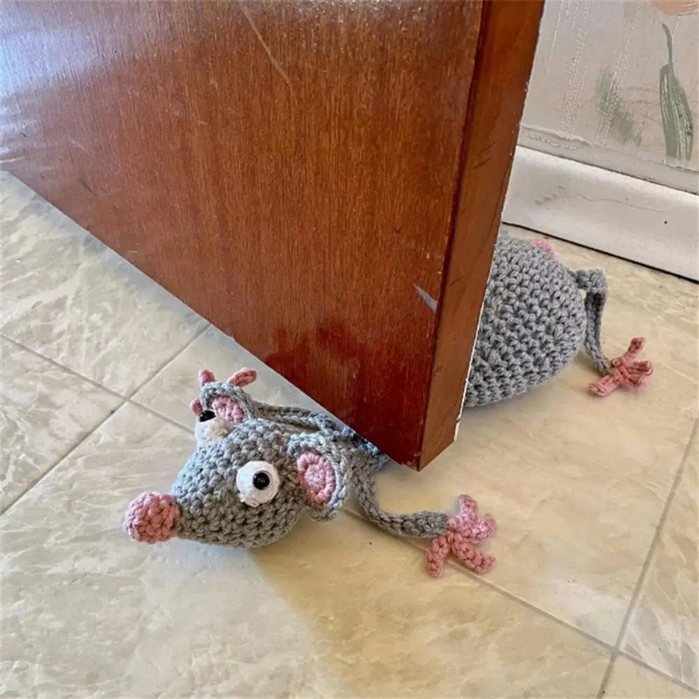 Animal Door Stopper Door Stoppers Cute Crochet Door Wedge Household Door Hardware Handmade Door Gear