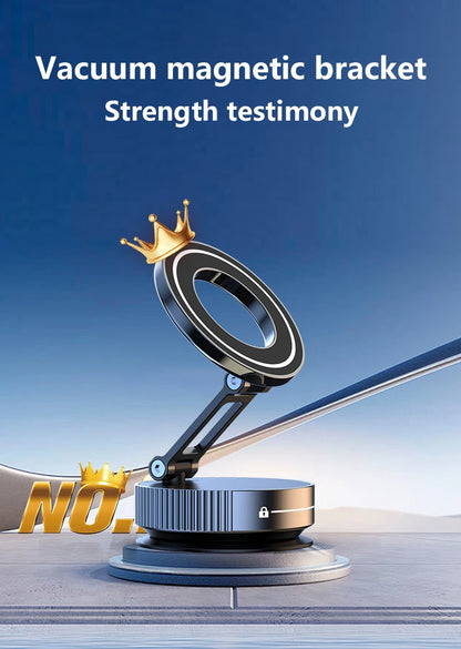 Xiaomi Car Mount Vacuum Magnetic Holder Foldable Strong Suction Stand For Cell Phone For iphone 16 15 12 13 14 Live Streaming