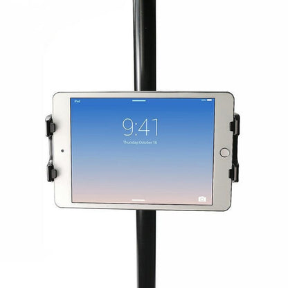 Spinning Bike Tablet Mount Holder Indoor Stationary Exercise Bikes Tablet Clamp Gym Treadmill Elliptical Tablet Stand