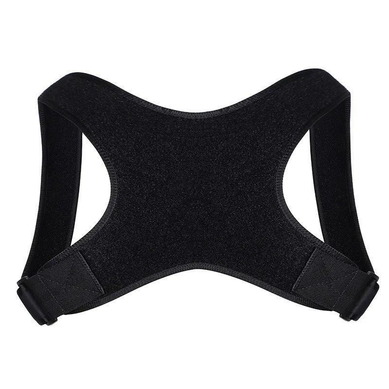 Black Adjustable Back Posture Corrector Fixed Strap Hunchback Correction Strap Male and Female Back Posture Correction Strap