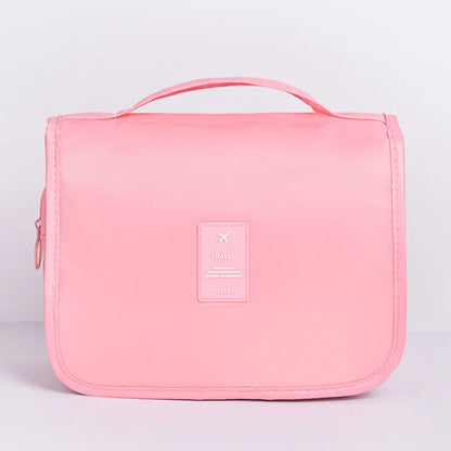 Travel Makeup Bag Waterproof Toiletries Organizer High Quality Women Neceser Bathroom Hook Wash Pouch Hook Storage Bag