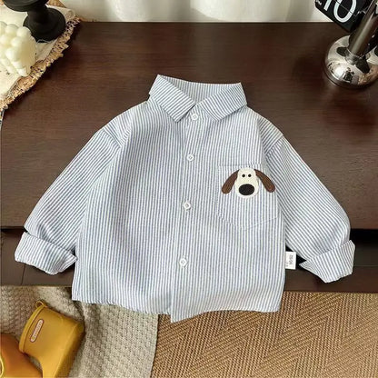 IENENS Baby Shirt Clothes Spring Thin Shirts Toddler Infant Boy Long Sleeve Tees Tops 1 2 3 4 Years Kids  Cotton Shirt