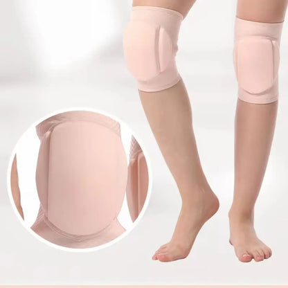 Gym Knee Pads Thickening Sponge Sports Knee Pads Yoga Brace Support Dance Knee Pads Soft Anti Collision Elastic Knee Pads Woman