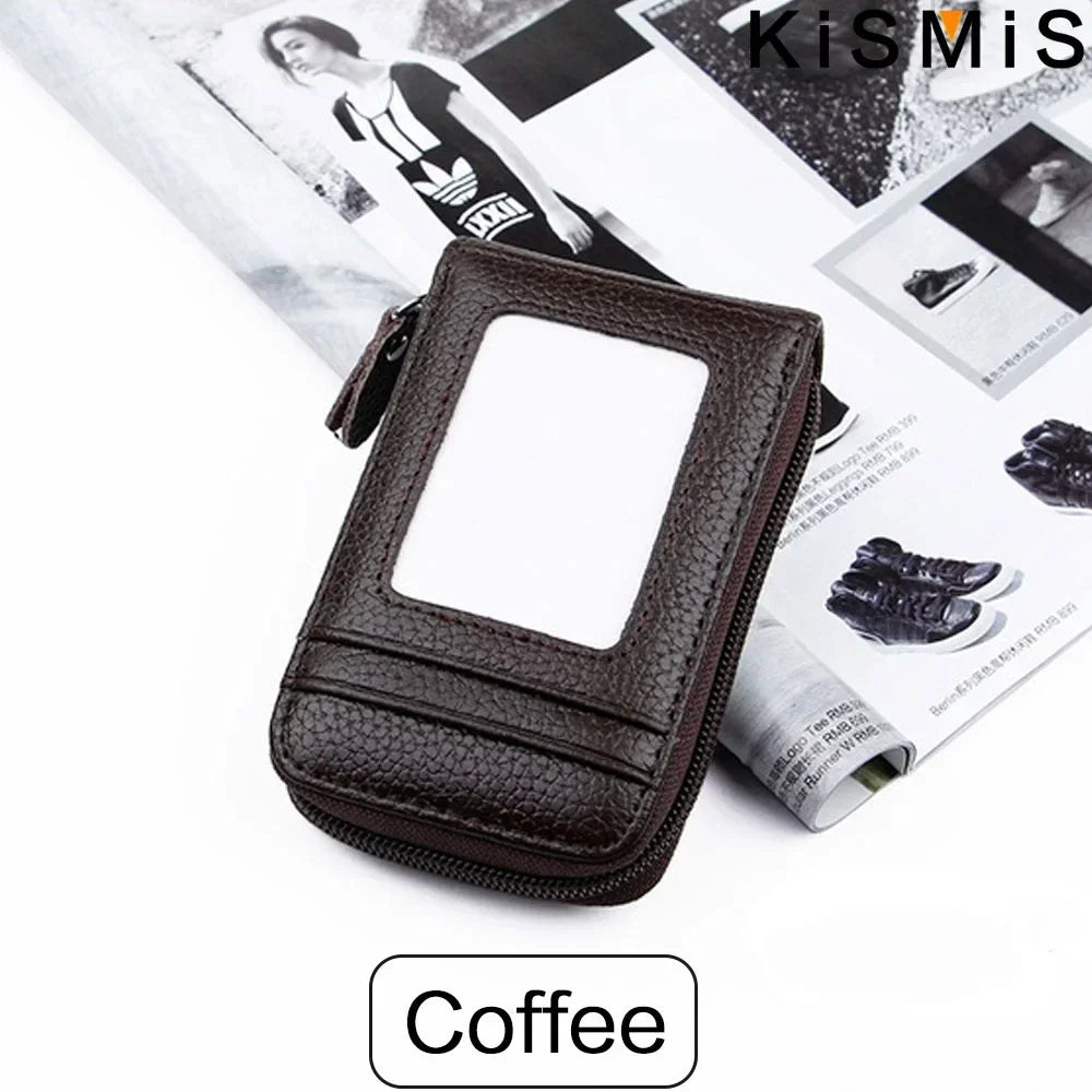 RFID Blocking Aluminum Card Case - Credit Card Protector, Business Card Holder, Metal ID Organizer Wallet, 6 Slots for Women,Men