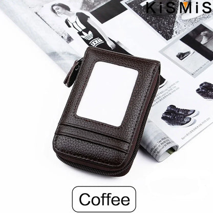 RFID Blocking Aluminum Card Case - Credit Card Protector, Business Card Holder, Metal ID Organizer Wallet, 6 Slots for Women,Men