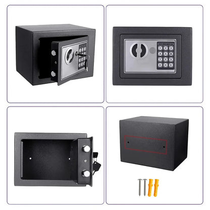 Electronic Digital Keypad Lock  Security Box All Steel for Home  small  fireproof lock box fireproof file cabinet