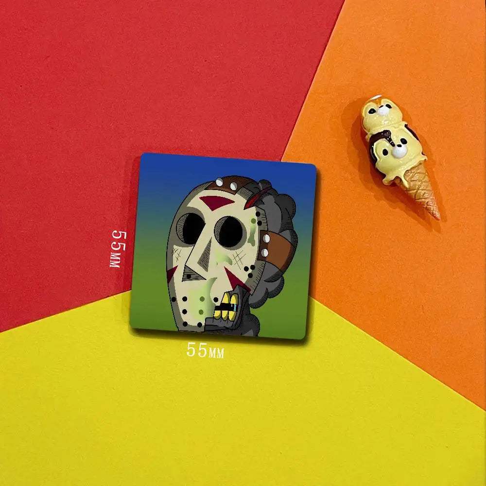 F-Friday The 13th Pattern Refrigerator Magnets Personalized Photo Refrigerator Magnets High-end Refrigerator Photo Magnets