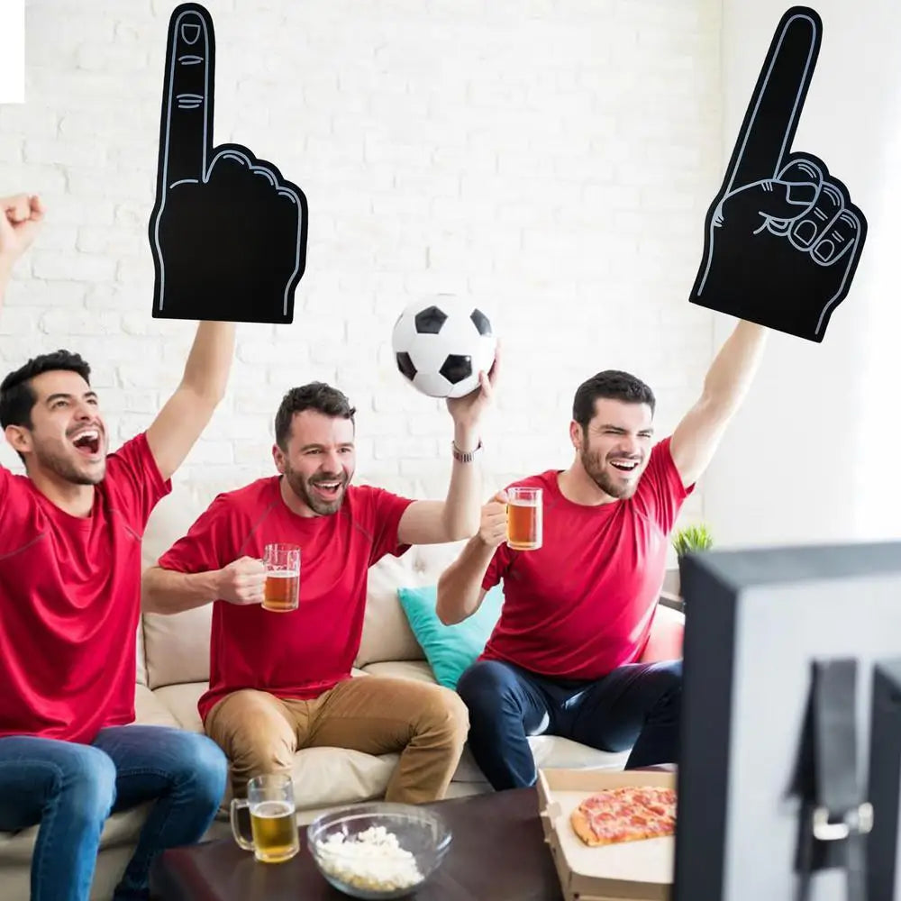 Foam Finger Universal Large Foam Hand Sports Cheerleading Props Sports Favors Cheering Palm Party Props Finger for Sports Events