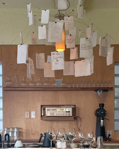 home decor Living room paper pendant lamp Zettel art DIY album card chandelier  creative room decorative led lights