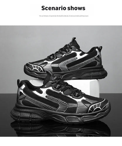 Sneakers Women Trends  Platform Shoes Lightweight Outdoor Sports Shoes Breathable Running Shoes Lace Up Casual