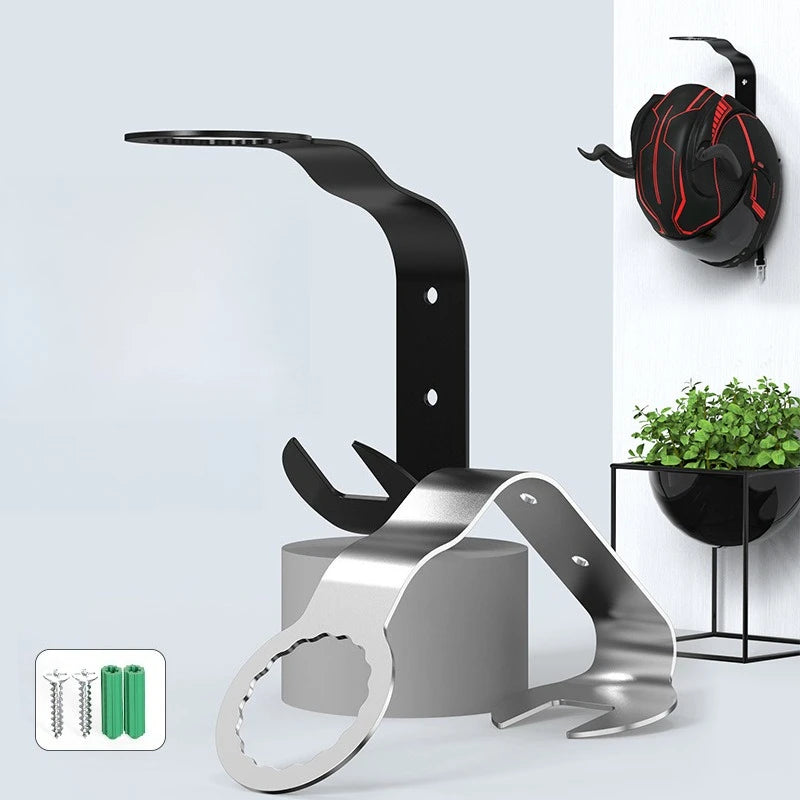 Stainless Steel Motorcycle Helmet Hook Racks Hook Hanger Mount Hooks for Home Kitchen Luggage Jacket Holders Cabinet Shelf Wall