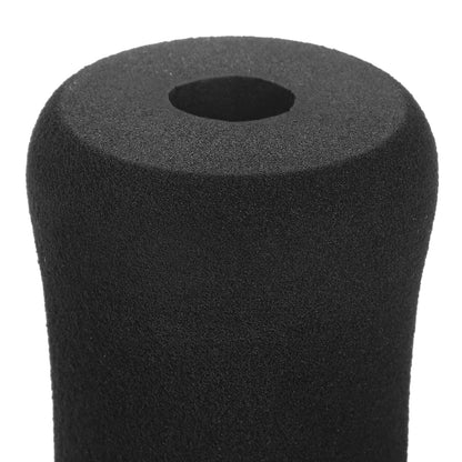 4pcs Foot Foam Pads Black Foam Rollers Replacement For Leg Extension For Weight Bench Home Bench And Gym Workout Machines